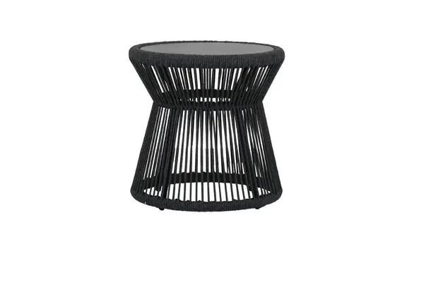 Warranty Included MilanoEndTableW/20"HonedAbsoluteGraniteInsertTop
