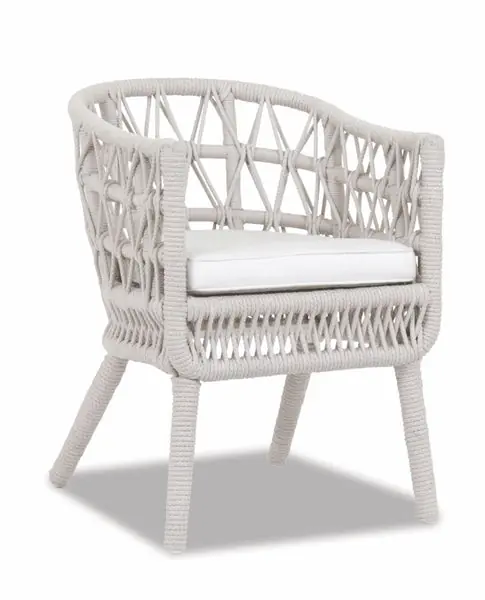 DanaRopeDiningChairInLinenCanvasW/SelfWelt Hot Deal