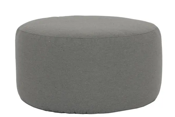 Budget 36"RoundCoffeeTable/ottomanInHeritageGranite