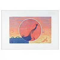 Viral In the Morning IISun and Birds Limited Edition Ink Print from Thailand