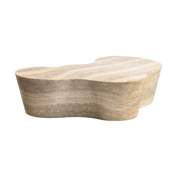 SlabFauxTravertineCoffeeTable Original