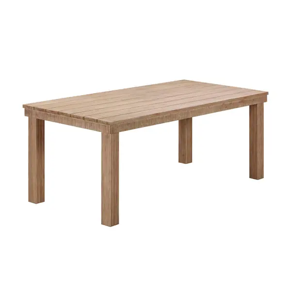Next Day Delivery CassieNatural75InchRectangularOutdoorDiningTable