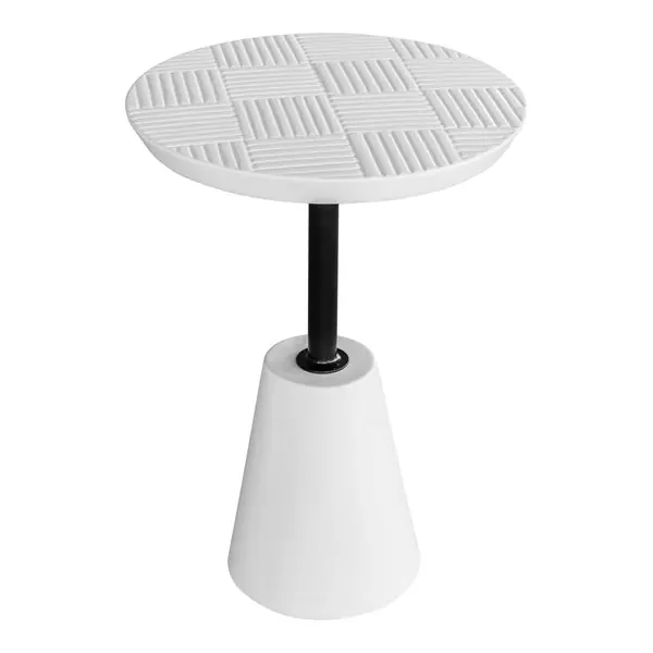 Editor’s Pick FoundationOutdoorAccentTableWhite