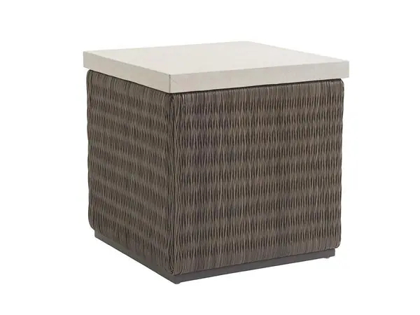 Authentic OceanTerraceSquareEndTable