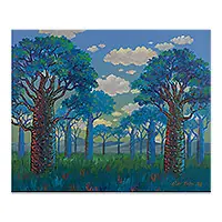 While Supplies Last Best InvestmentInspirational Impressionist Nature-Themed Acrylic Painting