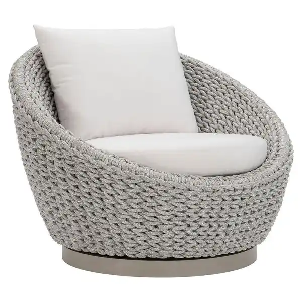 Trending SavaiiSwivelChairRopeWeave