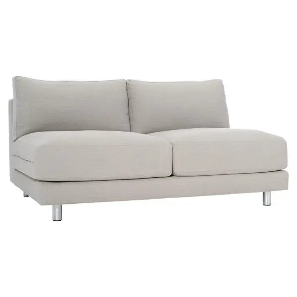 Fast Shipping AvanniArmlessLoveseatOutdoorSectionalArmless