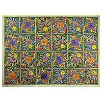 Water WorldAuthentic Madhubani Painting Fish Couples Money Back Guarantee
