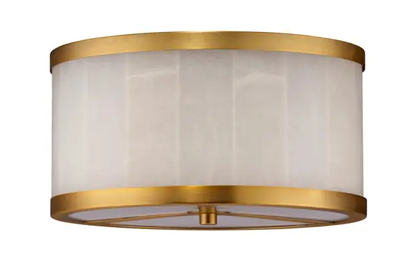 Exclusive Offer UpsalaAlabasterFlushMountCeilingLight,Small