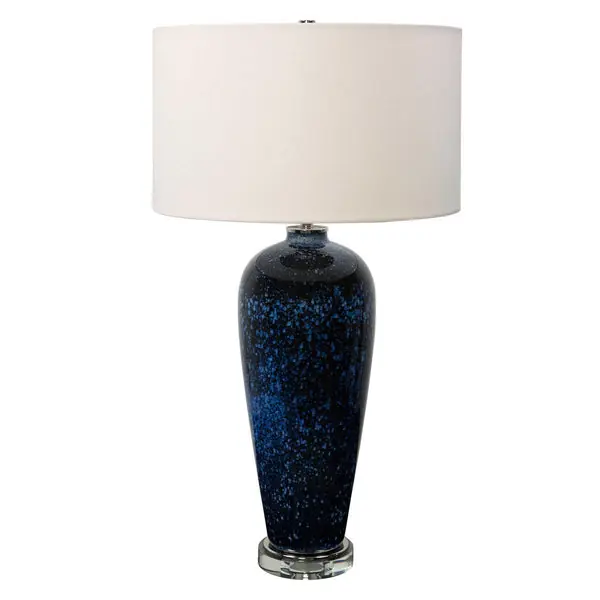 Price Drop StargazerCobaltNavyTableLamp