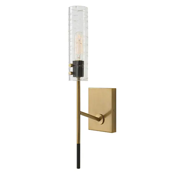 Telesto1LightBrassSconce Premium