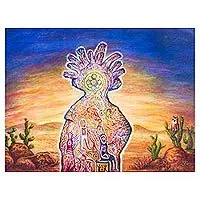Trusted Brand The ShamanLimited Edition Huichol Motif Giclée