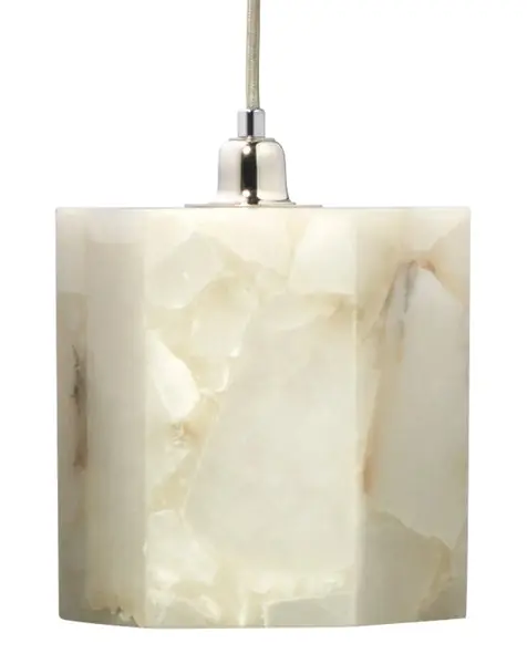 BorealisAlabasterHexagon1-lightPendant Markdown