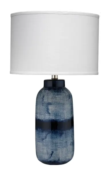 BatikCeramicTableLampWithLinenShade-Medium Bulk Order