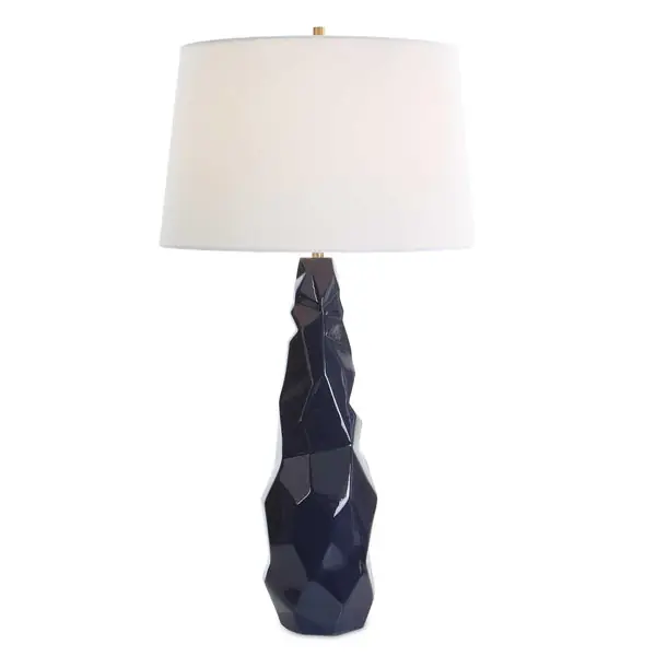 Handmade KavosGeometricBlueTableLamp