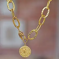 Same Day Shipping Scorpio Born24k Gold-Plated Cubic Zirconia Scorpio Pendant Necklace