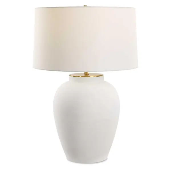 Markdown AdelaideWhiteTableLamp