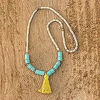 San Francisco BohemianBeaded Tassel Necklace from Costa Rica Factory Price