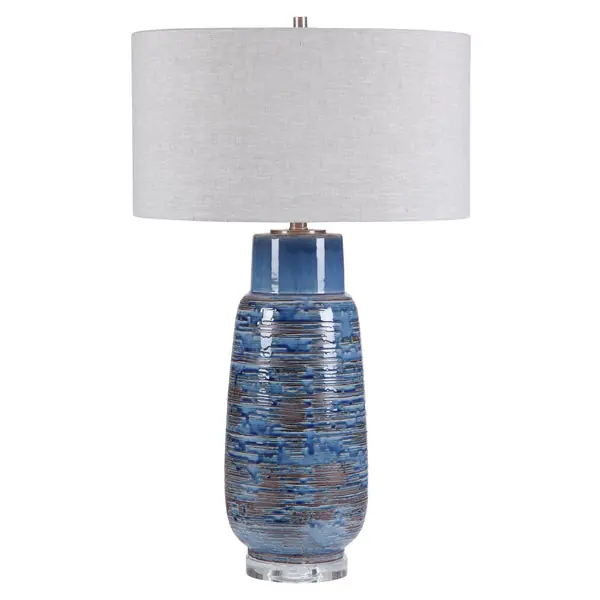 MagellanBlueTableLamp Brand New
