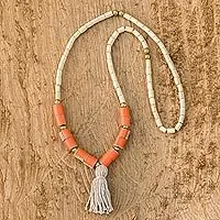 Trending San Jose BohemianBeaded Pendant Necklace with Hematite
