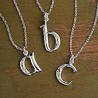 Best Price Book of KellsBook of Kells Initial Necklace