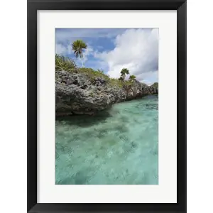 Worldwide Shipping Scenic lagoon located inside volcanic caldera, Fijiby Cindy Miller Hopkins / Danita Delimont