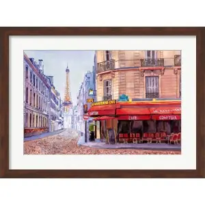 Paris Cafe w/Eiffelby Bannarot Sale