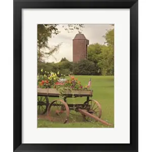 Worldwide Shipping Clayton Flower Wagonby Lori Deiter