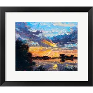 Worldwide Shipping Sunsetby Robert Moore
