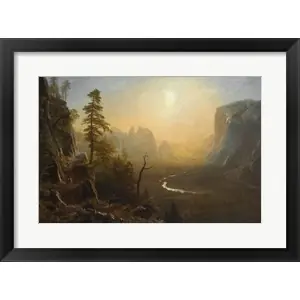 Yosemite Valley, Glacier Point Trail, ca. 1873by Albert Bierstadt Certified
