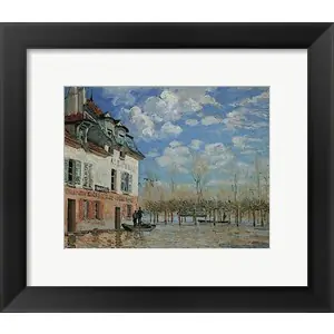 A Boat During the Flood at Port Marly, 1876by Alfred Sisley Final Sale