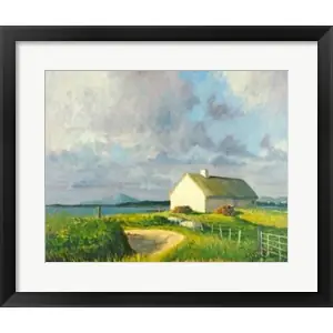 Worldwide Shipping Donegal Cottageby Hugh O'neill