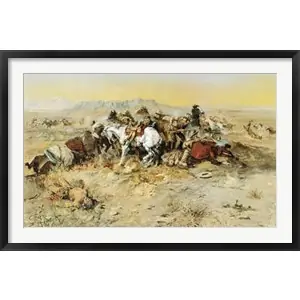 A Desperate Standby Charles M. Russell Fresh Stock