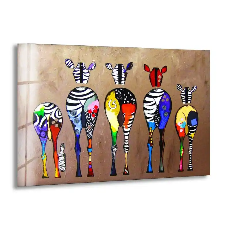 Zebra Glass Wall Art Don’t Miss Out