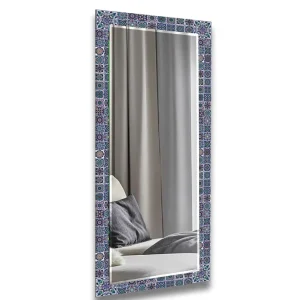 Big Sale Green and Blue Mandala Wall Mirror