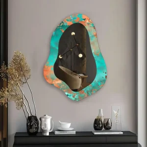 Weekend Sale Green - Bronz Modern Wall Mirror
