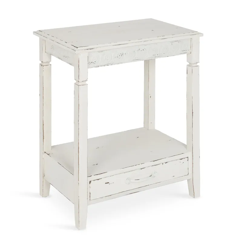 Idabelle Wood Side Table Professional Grade