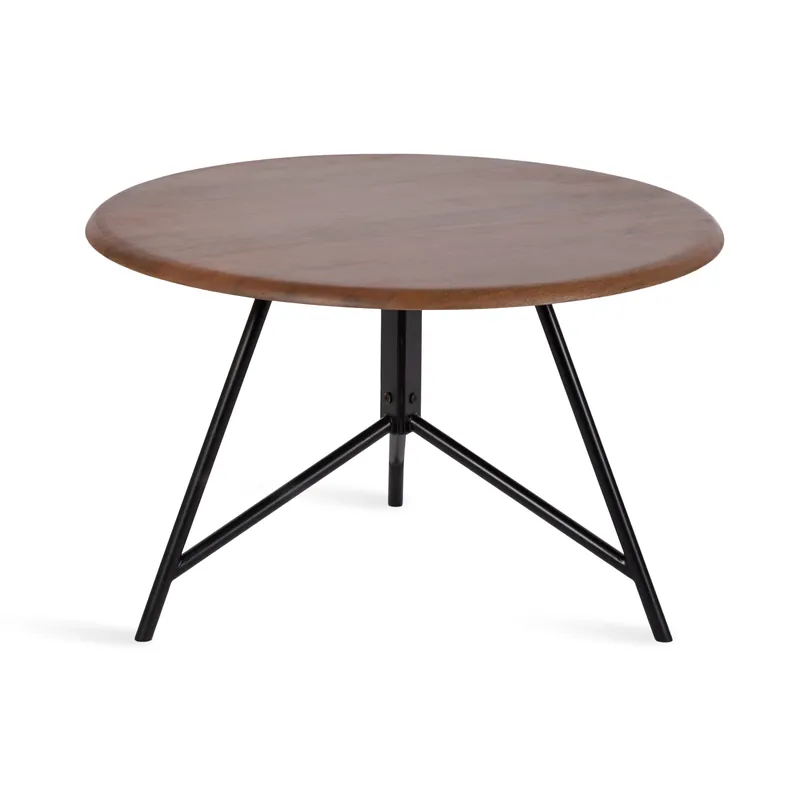 Fan Favorite Pallson Round Wood Coffee Table