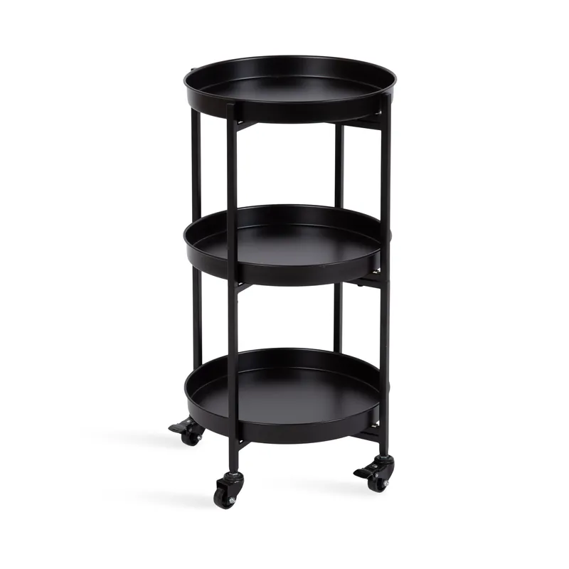 Save Now Celia Round Metal Bar Cart