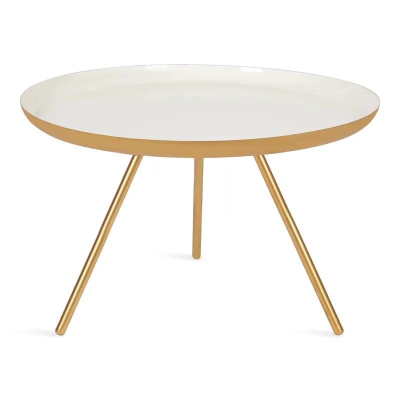 Order Now Laranya Round Metal Coffee Table