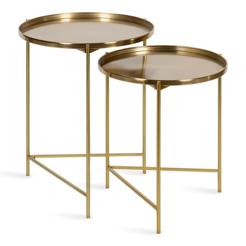 Ulani Round Metal Accent Tables Limited Edition