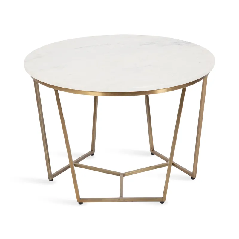 Solvay Round Coffee Table Crafted