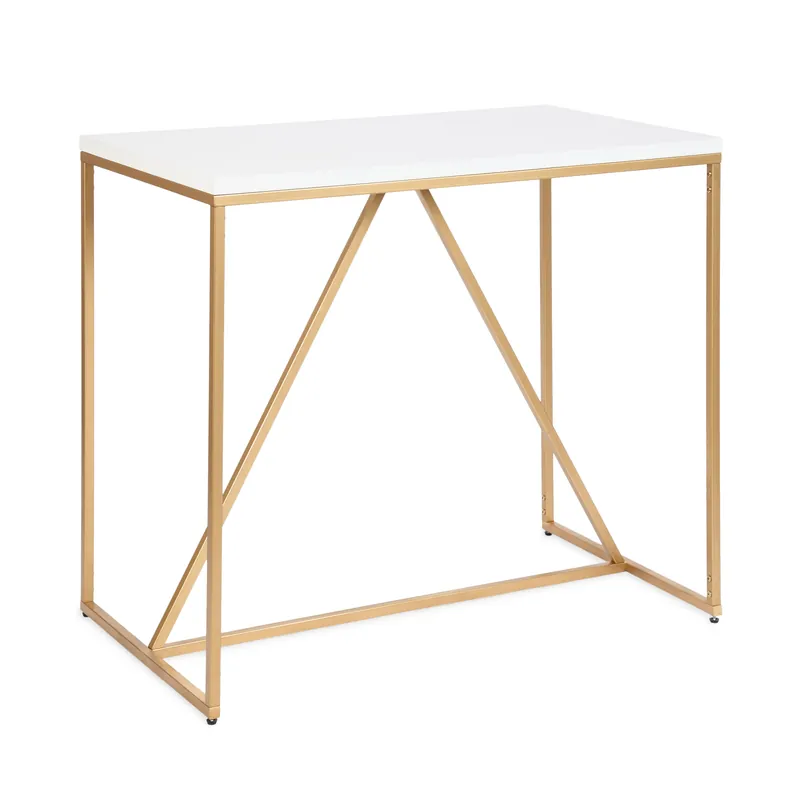 Kaya Wood and Metal Counter Height Pub Table Buy Direct