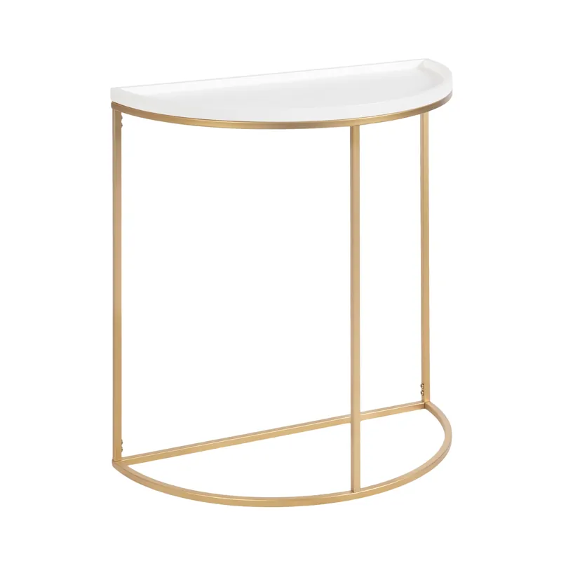 Final Sale Dorrah Half-Circle Console Table