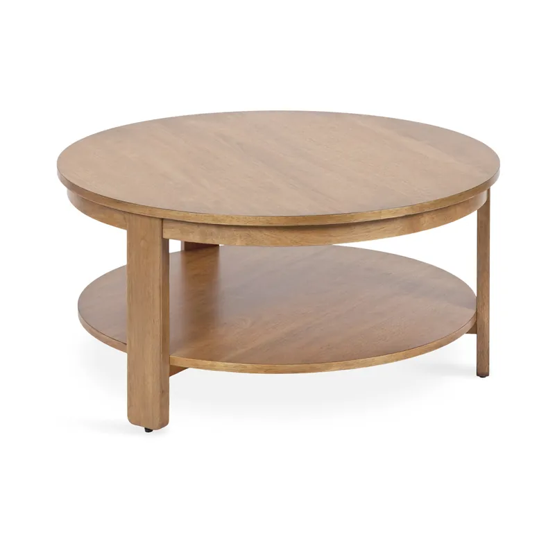 Special Offer Foxford Round Wood Coffee Table
