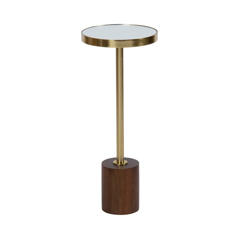 Affordable Hescott Mirrored Drink Table