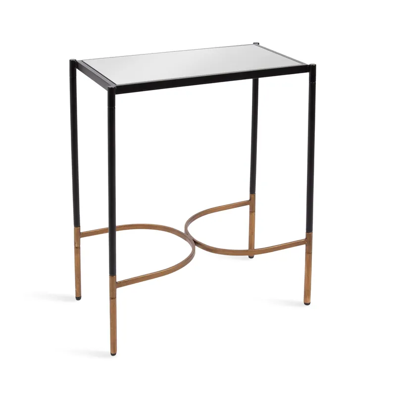 Original Catriona Side Table Mirror and Metal