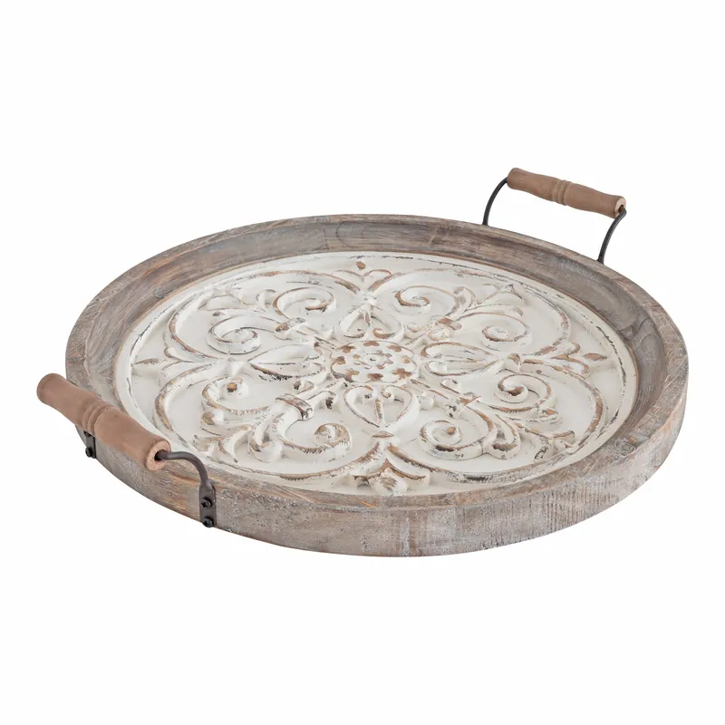 Direct From Factory Hillrose Wood Decorative Tray