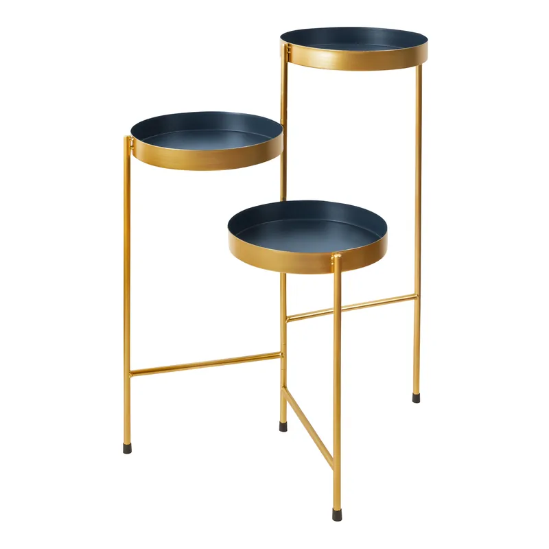 Affordable Finn Metal Tri-Level Plant Stand