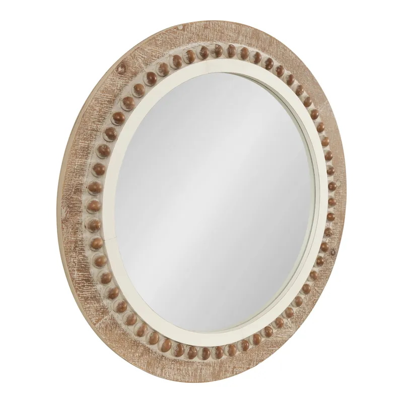 Cheap Maddigan Wood Framed Wall Mirror
